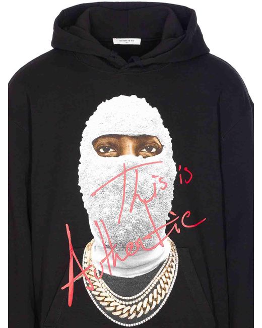 Ih Nom Uh Nit Black Mask Authentic Hoodie for men