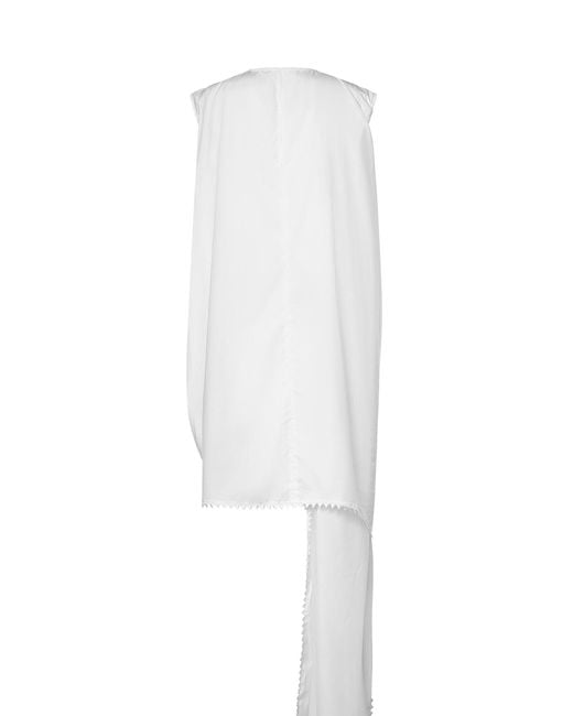 Jacquemus White Dresses Cotton