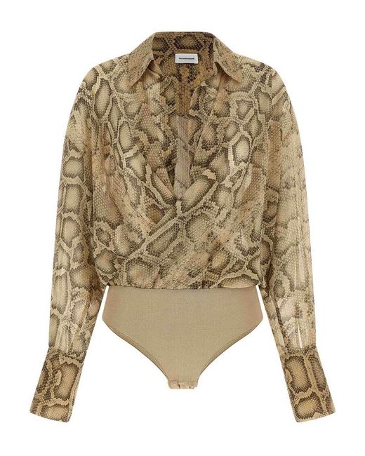 ANDAMANE Natural Paloma Bodysuit