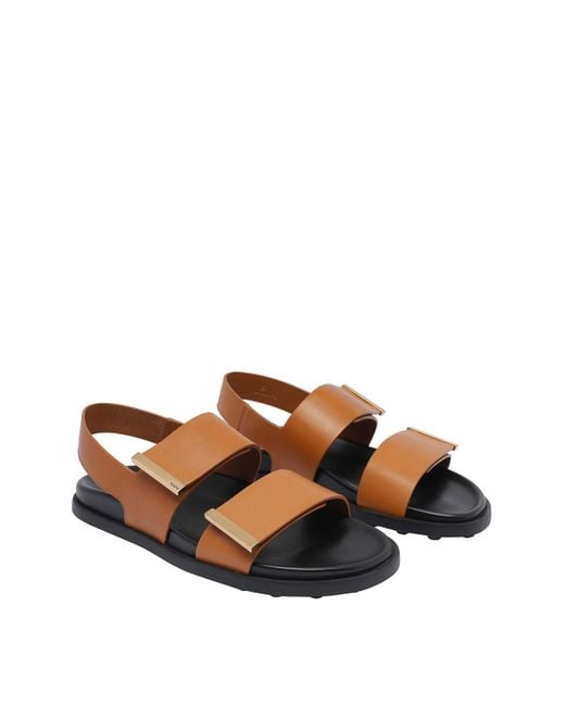 Tod's White Sandals
