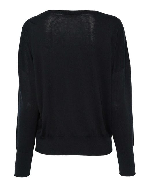 Zanone Black Sweater