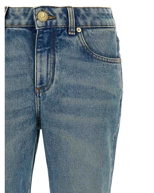 Balmain Blue Flare Jeans