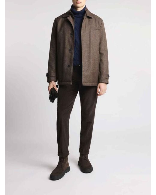 Fay Brown Morning Short Db Front for men