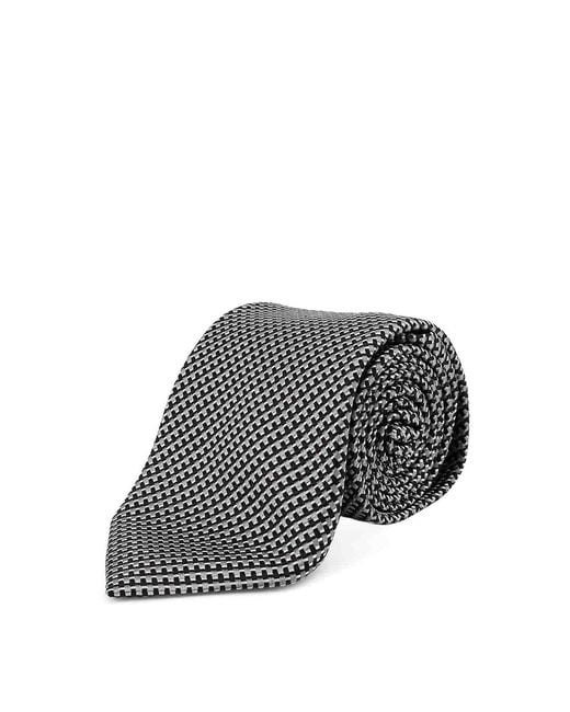Tom Ford Gray Silk Tie for men