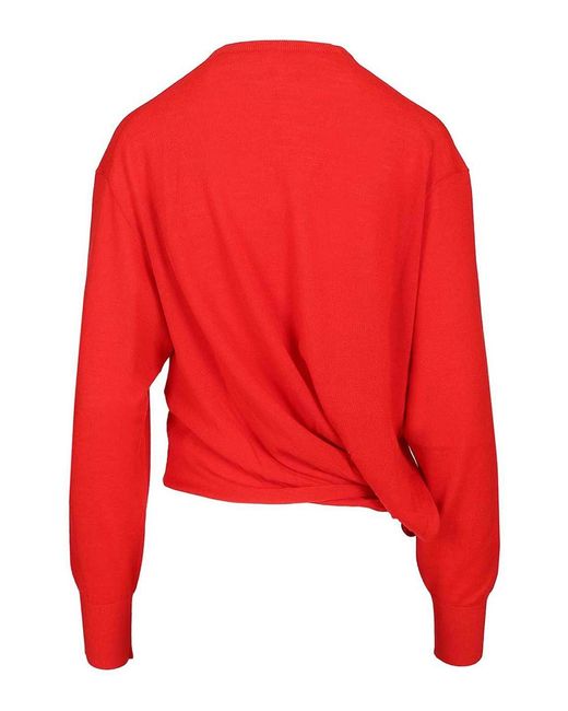 Loewe Red Wool Sweater