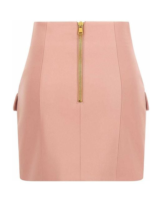 Balmain Pink Skirt