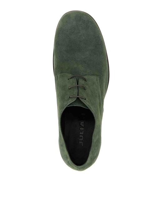 Julian Fashion Green Suede Lace Up for men