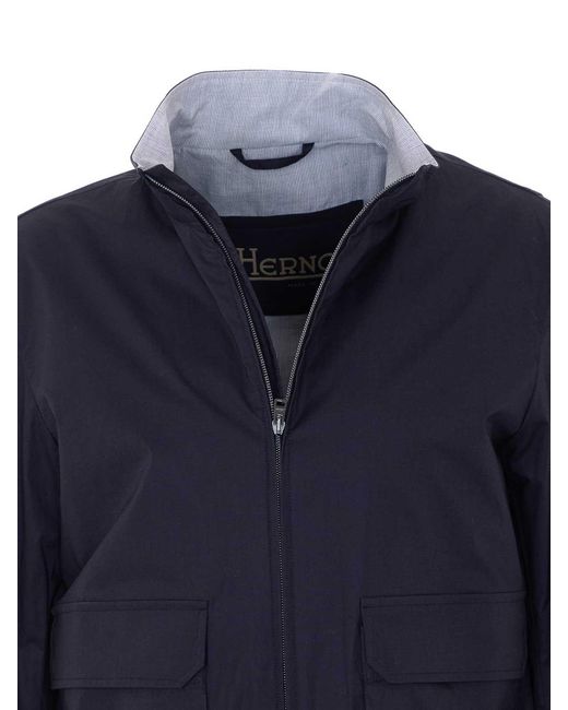 Herno Blue Jacket for men