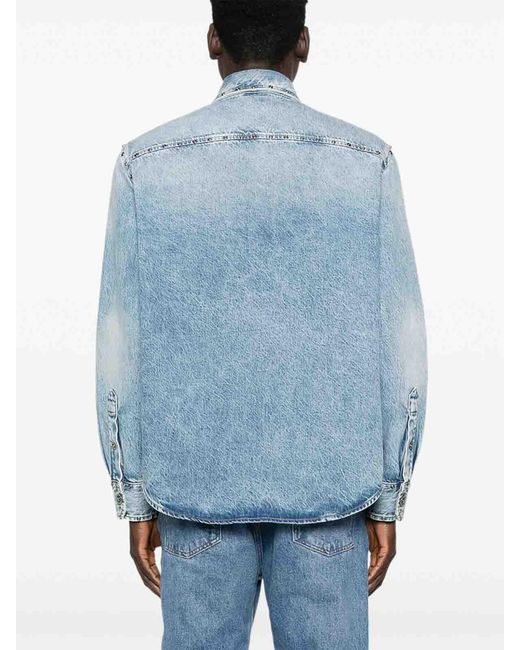 Versace Blue Shirt for men