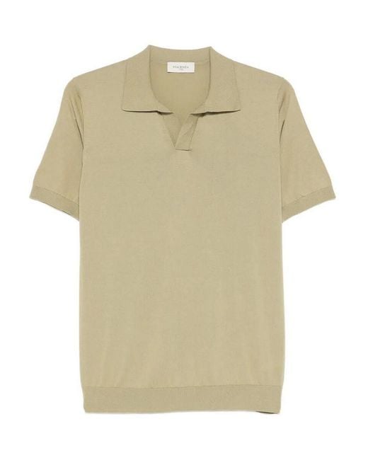 Piacenza 1733 Green 'Sailor' Short Sleeve Polo for men
