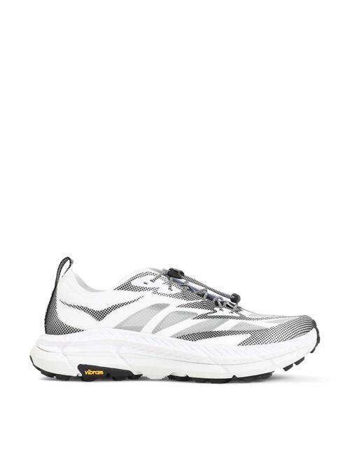 Hoka One One White U Mafate Speed 4 Sneakers for men