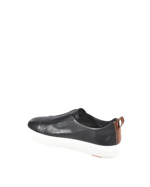 Santoni Brown Sneakers for men