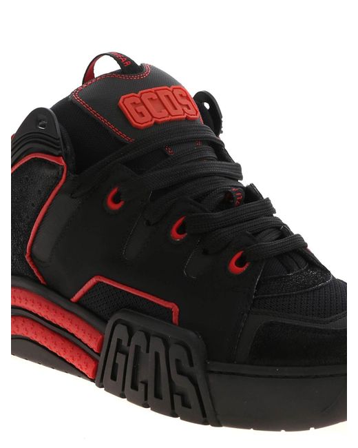 Gcds Black Skate Big G Sneakers