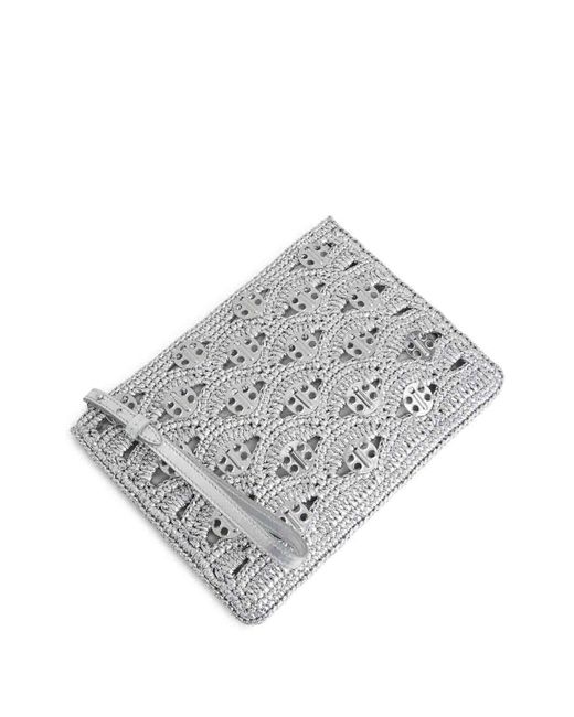 Pochette di Rabanne in Gray