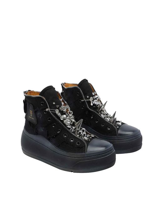 R13 Black Sneakers