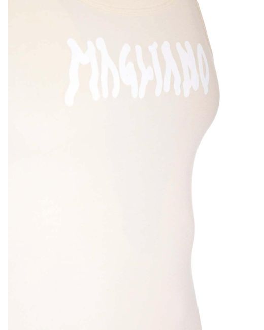 Magliano Natural Fitted Tank Top for men