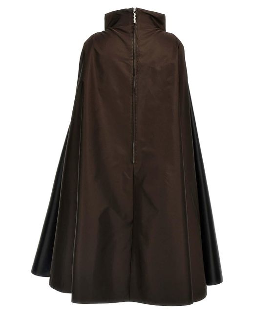 Marni Black Two-Tone Trapeze Dress