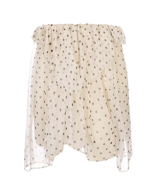 MSGM Natural Blouse