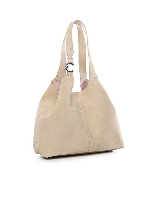 Coccinelle Natural Tote Bag C-Easy