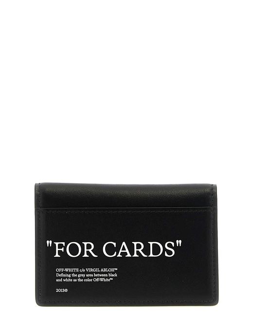 Off-White c/o Virgil Abloh Black 'Quote' Documents Holder for men