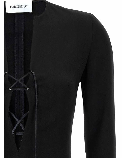 16Arlington Black Midi Dresses