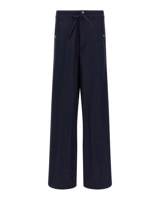 Dries Van Noten Blue Prima Pants for men