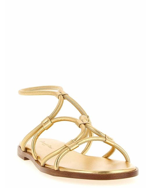 Gianvito Rossi Metallic G32574 Sandals