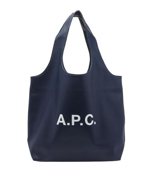 Borsa Tote Ninon di A.P.C. in Blue