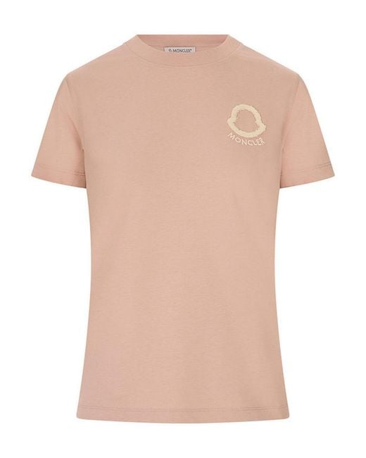 Moncler Pink T-Shirt