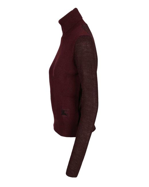 Burberry Red Wool Blend Sweater