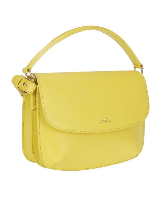 A.P.C. Yellow Sarah Shoulder Bag