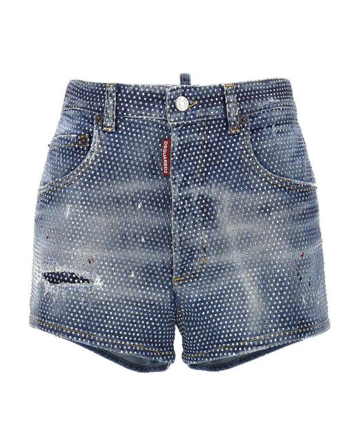 DSquared² Blue Hollywood Shorts