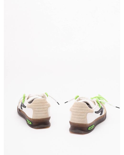 Off-White c/o Virgil Abloh Green 'New Slim' Sneakers for men