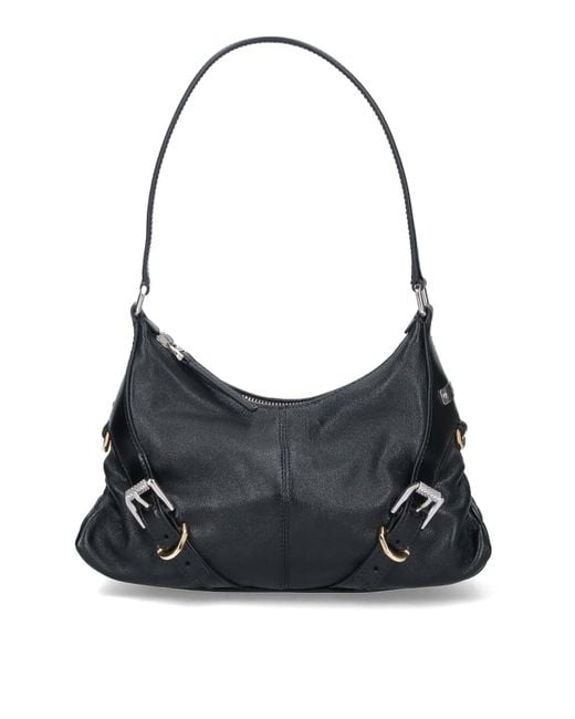 Givenchy Black Voyou Harness Shoulder Bag