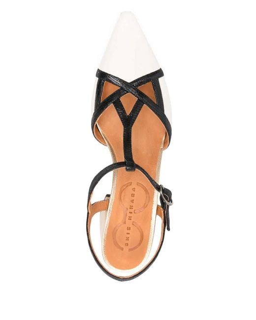 Chie Mihara Black Logo Sneakers