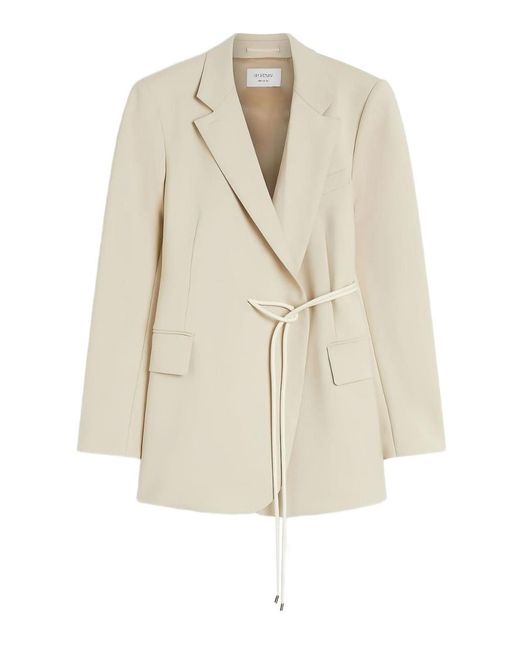 Sportmax Natural Wool Short Coat