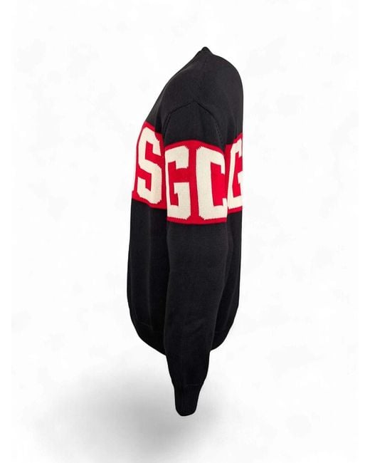 Gcds Red Crew Neck for men
