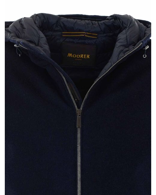 Moorer Blue Oniro Down Jacket for men