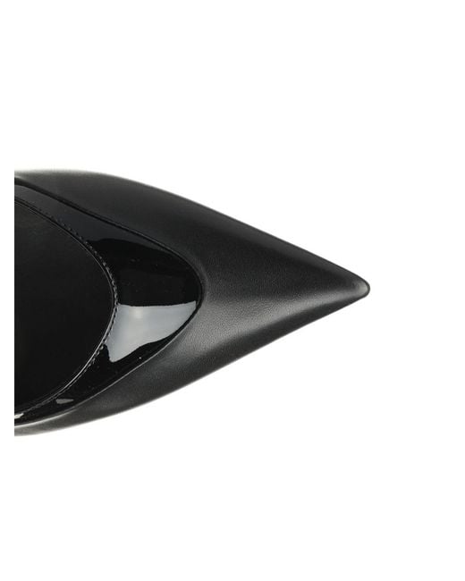 Givenchy Black Spiky Slingback