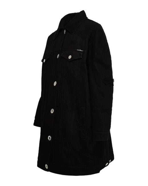 Dolce & Gabbana Black Cotton Jacket