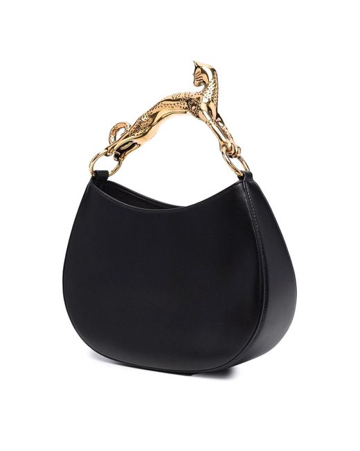 Lanvin Black Embellished-handle Tote Bag