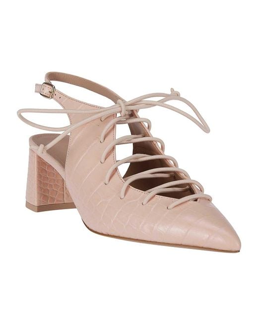 Malone Souliers Pink Court Shoes