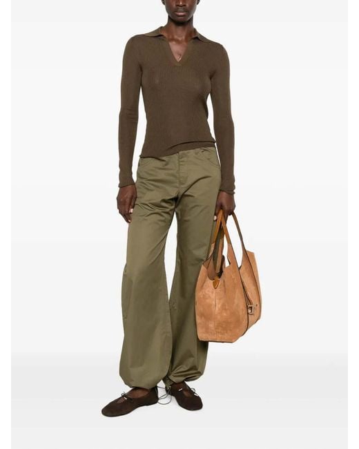 Max Mara Brown Gergo Top