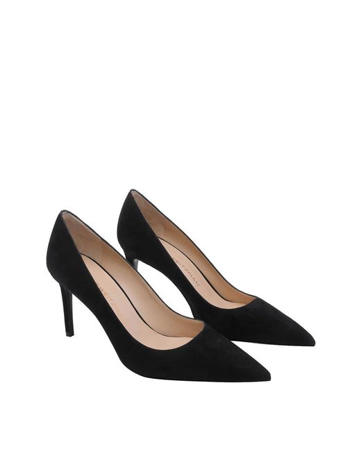Stuart Weitzman Black Stuart Power Decollete
