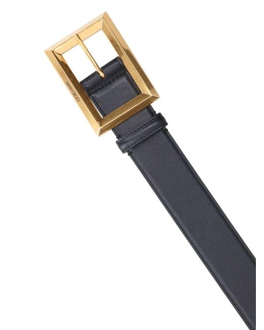 Jimmy Choo White Arlie Belt