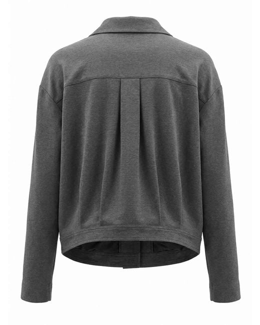 Pinko Gray Caprifoglio Jacket