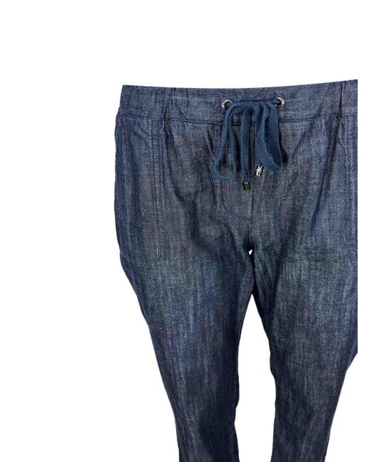 Lorena Antoniazzi Blue Trousers