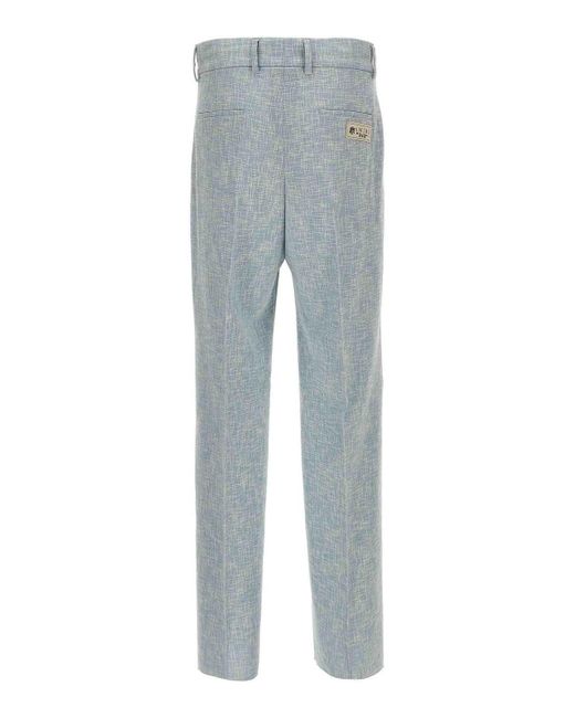 Amiri Blue Casual Trousers for men