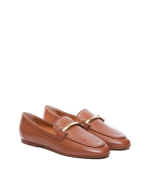 Tod's Brown Loafers