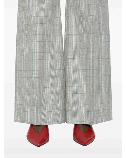 Victoria Beckham Gray Alina Trousers